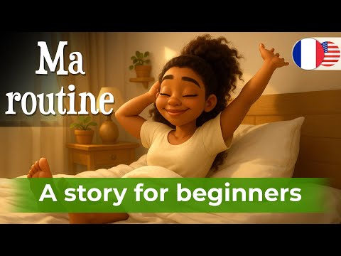 Simple French Story for Beginners (A1–A2) - Ma routine quotidienne