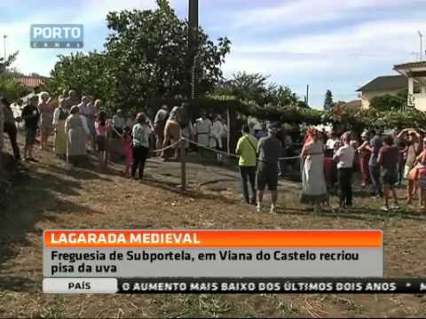 Tradição da lagarada medieval ajuda a preservar local histórico em Subportela - Viana do Castelo