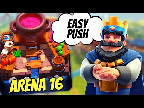 3 TOP DECK ARENA 16!! Per SUPERARE la CUCINA DEL BOIA!!! [clash royale ita]