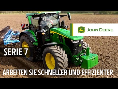 Die Traktoren der Serie 7R von JOHN DEERE: Arbeiten Sie schneller und effizienter