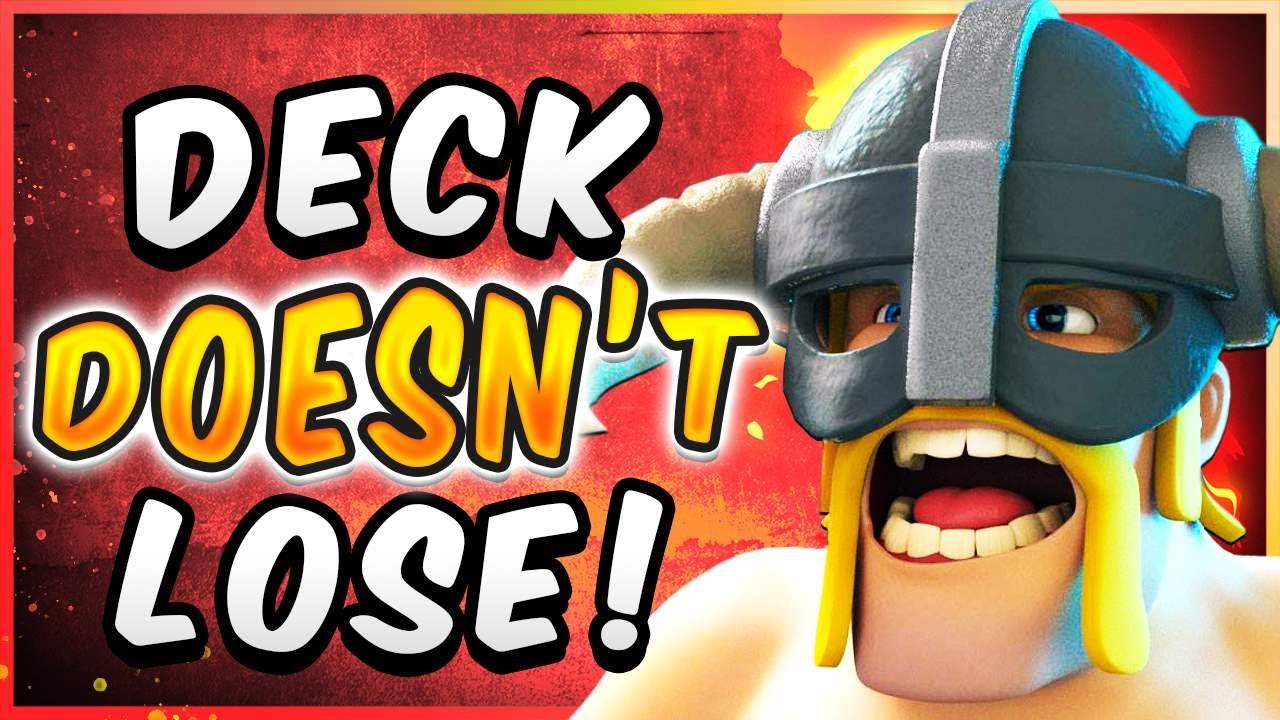 BEST LADDER DECK to DECEIVE & DOMINATE in CLASH ROYALE! 