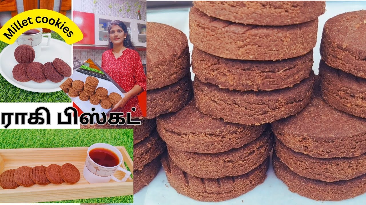Millet cookies|Gluten -free|Refined Sugar- free|Refined Oil -Free |How to make Bakery Cookies 