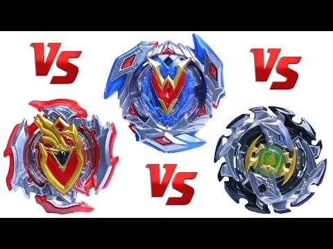WINNING VALKYRIE vs EMPEROR FORNIUS vs Z ACHILLES | Beyblade Burst Super Z ベイブレードバースト 超ゼツ