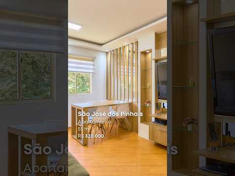 Apartamento em São José dos Pinhais Mobiliado e Pronto para Morar no Iná, 3 quartos