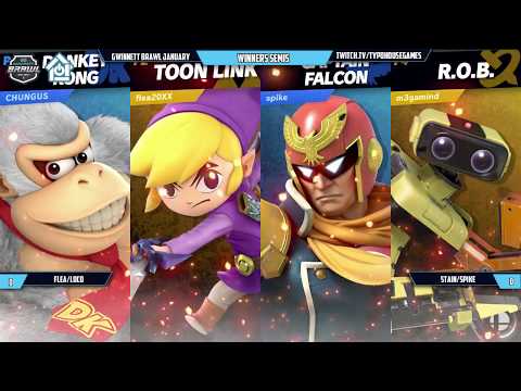 Smash Ultimate Doubles Tournament 1/12/19 - Flea/LoCO Vs Stain/Spike - W. Semis