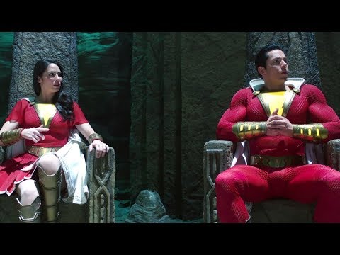 Family On Thrones (teases BLACK ADAM) | Shazam! [Deleted Scene]