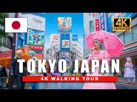 Tokyo Anime District Walk — Akihabara Cosplay & Street Vibes 4K