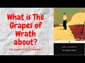 The Grapes of Wrath by John Steinbeck an animated summary, what is Grapes of Wrath about?