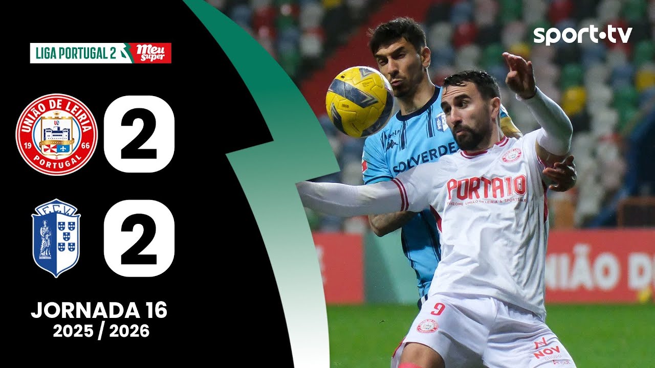 União de Leiria vs Vizela Highlights