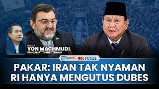 [FULL] Pakar: Iran Tak Nyaman RI Cuma Kirim Dubes ke Pemakaman Khamenei, Menlu & Muzani Penyeimbang