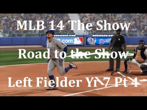 MLB 14 The Show (PS4) Road to the Show Left Fielder Yr 7 - Pt 4