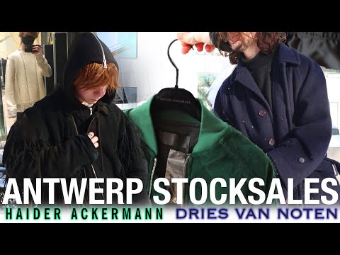 Antwerp Pickups Ft. Haider Ackermann | Dries Van Noten (Antwerp Stocksales/Sample sales) FW2020