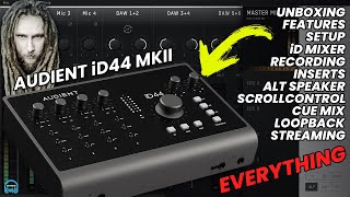 Video thumbnail for Audient iD44 MKII Audio Interface - EVERYTHING YOU WANT TO KNOW 🔥 by BenoniStudio
