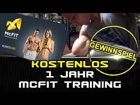 1-JAHR MCFIT MITGLIEDSCHAFT KOSTENLOS -  Danke #2014: Gewinnspiel - #DanielGildner .com