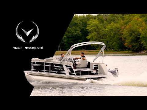 E-Motion™ 180hp fully electric powertrain on a Starcraft EX 22 foot pontoon boat.