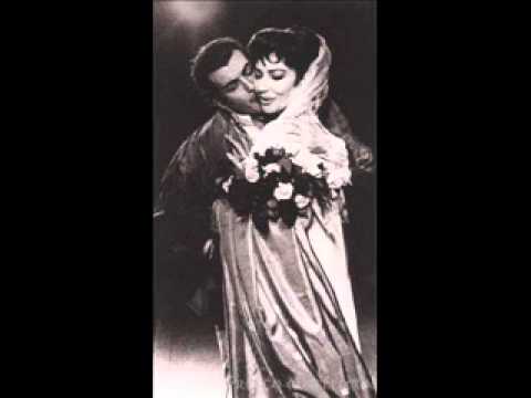 Callas, Corelli - Tosca: Love Duet