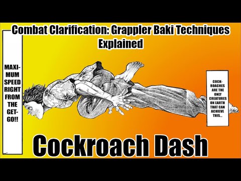 Grappler Baki Techniques Explained: Cockroach Tackle