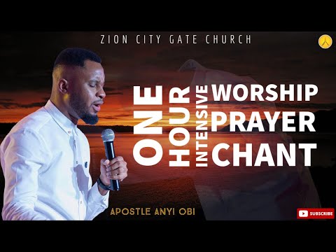 (Ruach Hakodesh) 1 hour intensive worship prayer chant - Apostle Anyi Obi |  #ZCGCservice