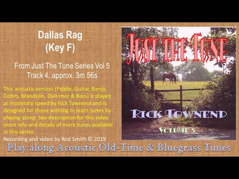 Dallas Rag, Key F Fiddle Tune ~American Bluegrass, Oldtime & Folk Music
