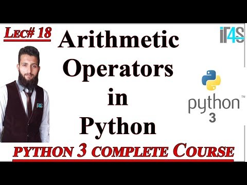 Python Programming Tutorial In Hindi Tutorial 6 Operators In Python