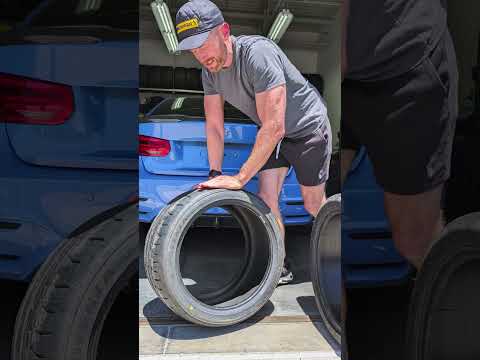 There's a BIG difference in construction! #automobile #tiretech