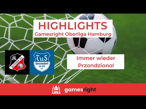 31. Spieltag Gamesright Oberliga Hamburg Highlights Altona 93 - TuS Dassendorf