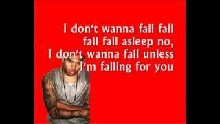 Don&#39;t Wake Me Up LYRICS!! Chris Brown + David Guetta