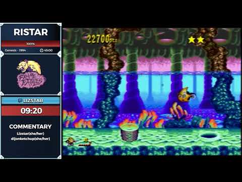 Ristar by Lizstar in 39:21 - Frame Fatales 2019