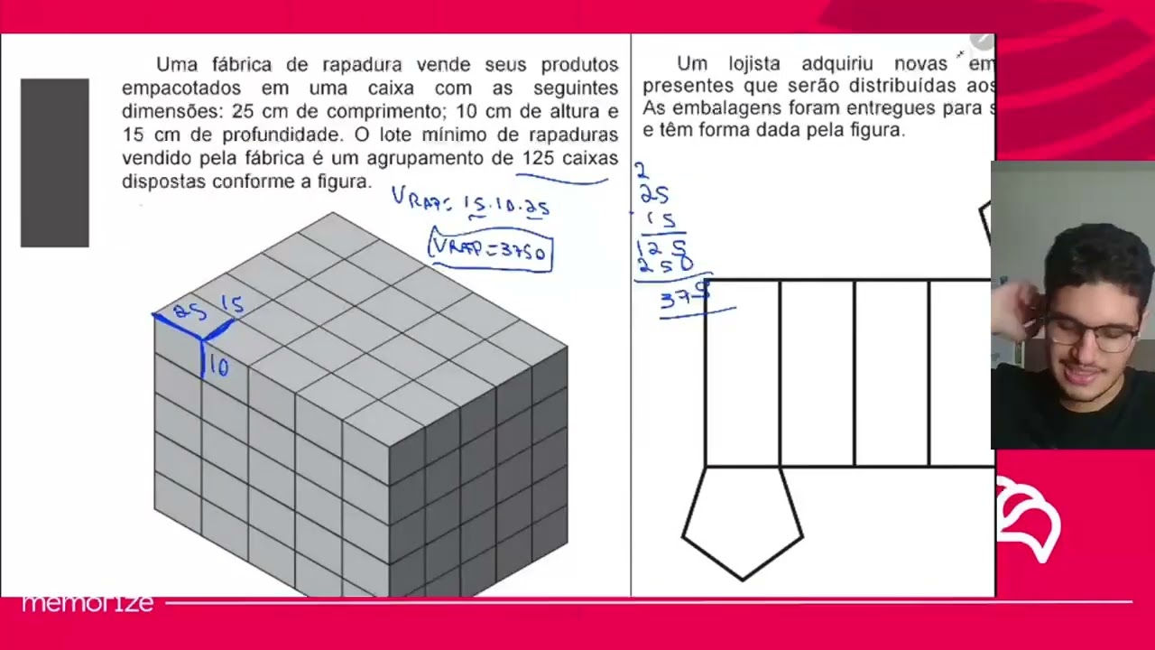 Resolução em Vídeo — Questão 143 ENEM 2014 PPL