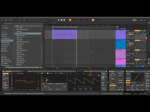 Making Glide Bass Creating Minimal Deep Techno Sound Design in Wavetable