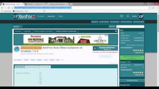 XenForo Rota Filtresi ve Dost URL Kullanımı Nasıl Yapılır