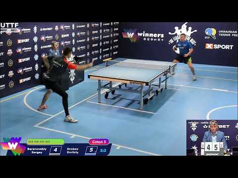 Baranovkiy Sergey - Drobov Dmitriy League of Best Table Tennis 5 11:00 03.10.2020