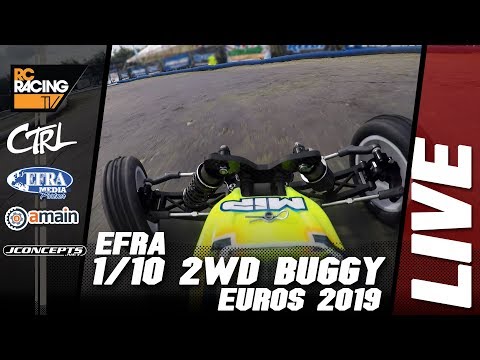 EFRA 1/10th 2WD Off Road Euros 2019 - Monday Practice