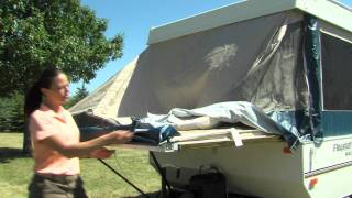 Flagstaff RV - How To Set Up an LTD Tent Trailer/ Pop Up