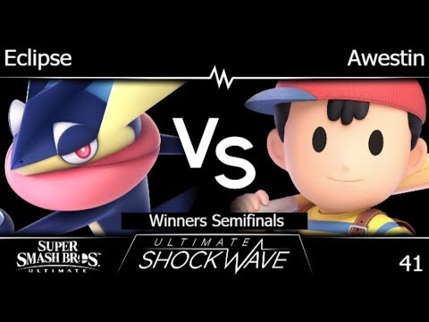 USW 41 - K2S | Eclipse (Greninja) vs TLOC | Awestin (Ness) Winners Semifinals - SSBU