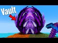 I Built A Self Destructing Vault In Minecraft