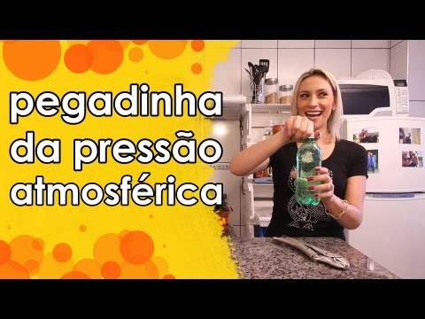 PEGADINHA DA PRESSÃO ATMOSFÉRICA Video