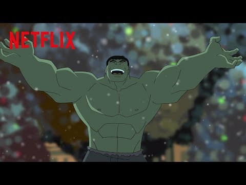 The Hulk Explains Christmas | Marvel's Super Hero Adventures: Frost Fight! | Netflix After School