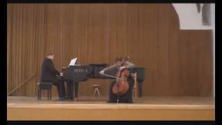 preview picture of video 'Daniela Waldhansova (violoncello) Cherkin'