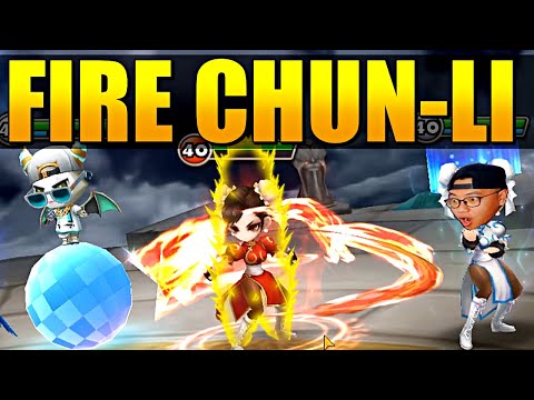 This Fire Chun-Li Team is INSANE! New Incredible Booster | Summoners War