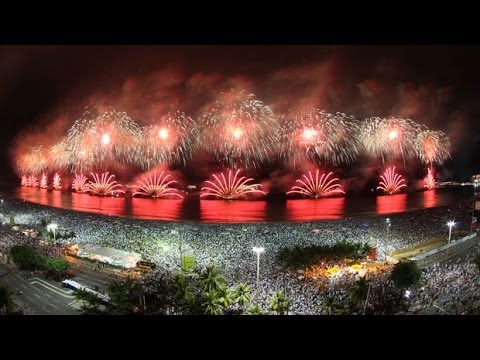 Reveillon Año Nuevo en Rio de Janeiro Playa de Copacabana 2013