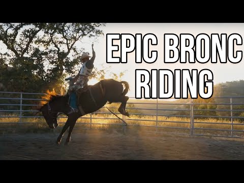 Epic Bronc Riding Practice - 8-7-19 | Veater Ranch
