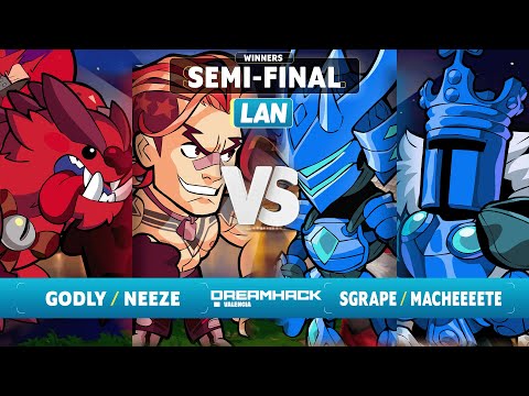 Godly & Neeze vs Sgrape & Macheeeete - Winners Semi-Final - Dreamhack Valencia 2023 - LAN 2v2