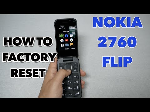 Nokia 2760  Flip How to factory reset