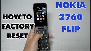 Nokia 2760  Flip How to factory reset