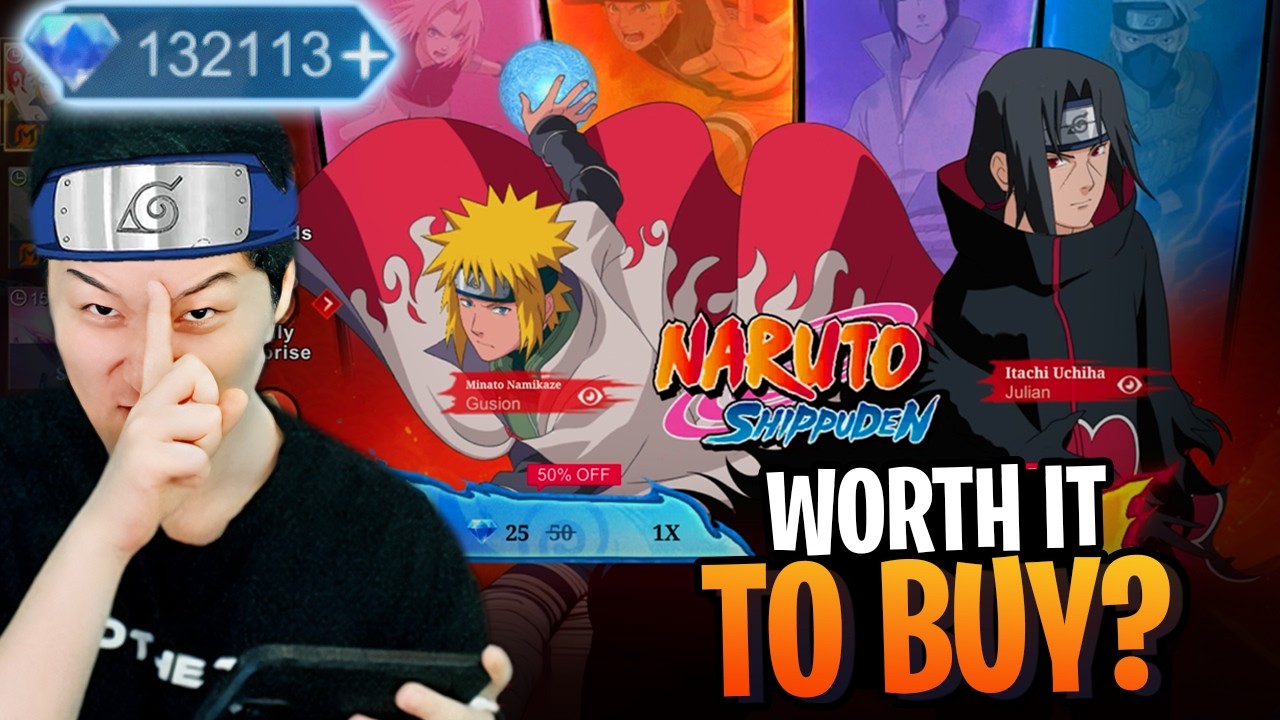 How much are the new Naruto skins? Like all everything! | Mobile Legends