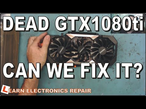 Learn Eelectronics Repair 2 Geforce GTX 280 GPU Graphics Card Repair Part 1