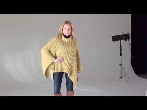 Fischer Wolle - Damenponcho "Toledo" 756160