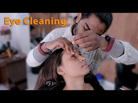 Deep Eye Massage & Face Cleaning 😍 | Relaxing ASMR by Michael Barber