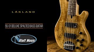 Video thumbnail for Lakland 55-01 Deluxe Spalted Bass Guitar by N Stuff Music